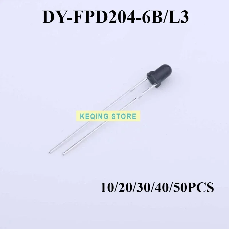 10/20/30/40/50PCS DY-FPD204-6B/L3 Ambient light sensor NPN type high speed and high sensitivity photodiode