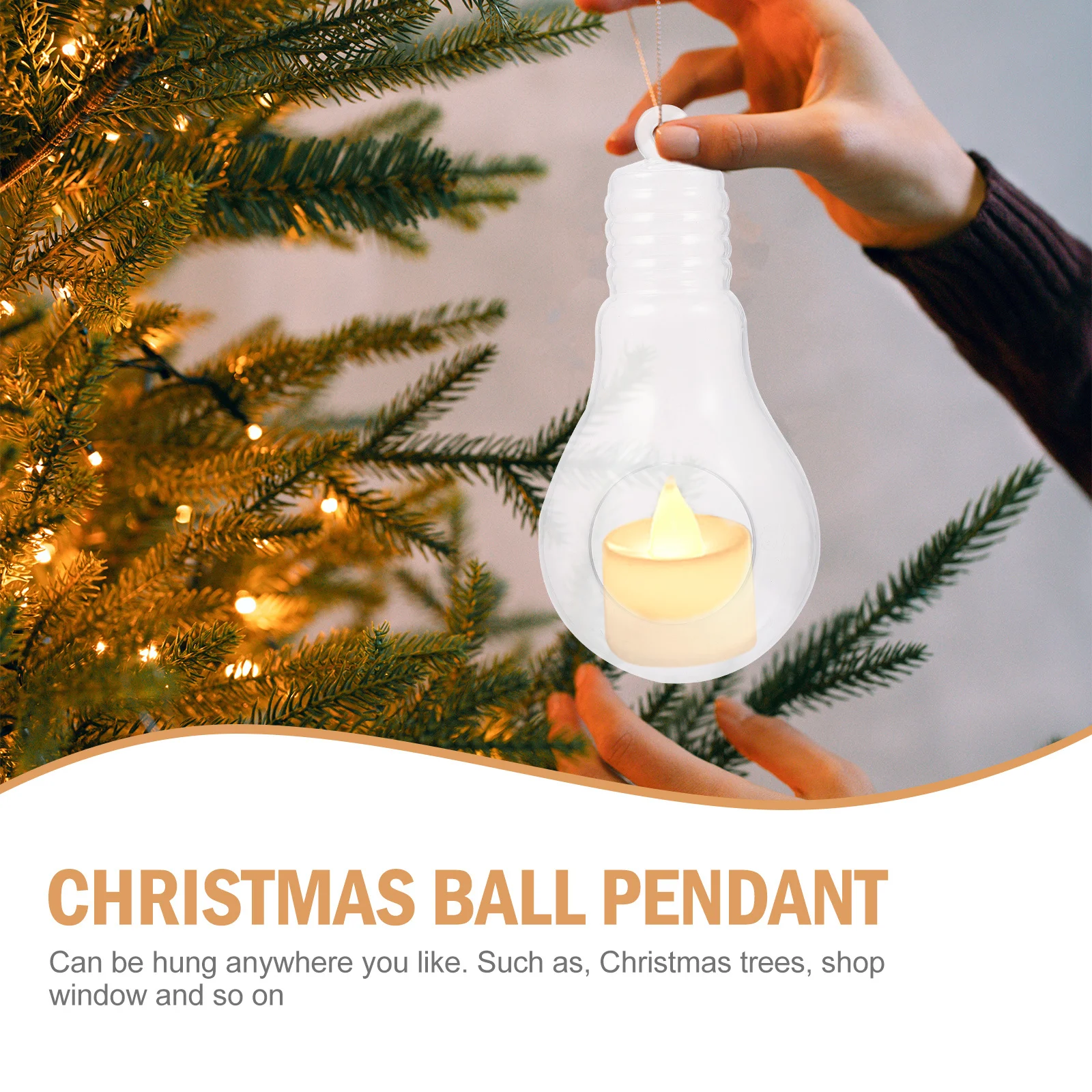 12 個のクリスマス中空ボールペンダントぶら下げクリスマスツリー装飾オーナメントパーティー装飾クリスマス吊り下げ装飾