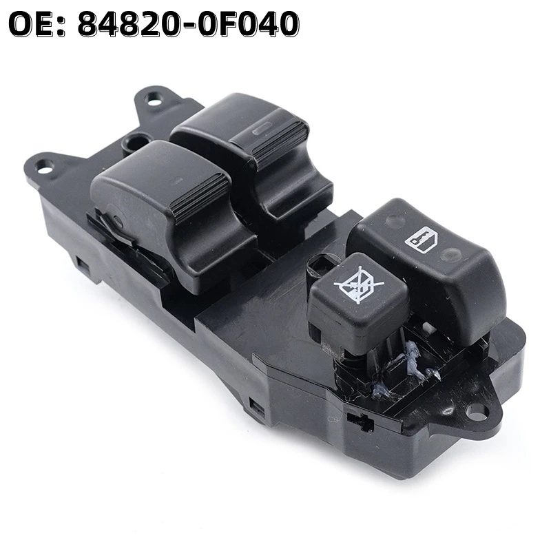

OE: 84820-0F040 848200F040 Power Window Master Control Switch For 1995-2004 Toyota Corolla