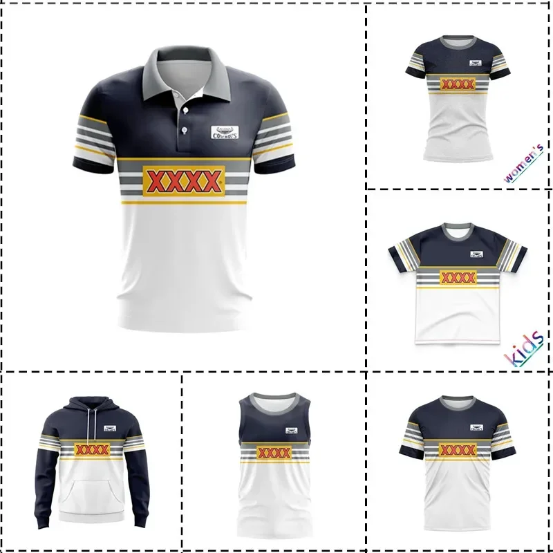 Customization 1995 North Queensland Cowboys Retro Jersey Kids - Women's - Men's Size: S-5XL（Print Custom Name Number）