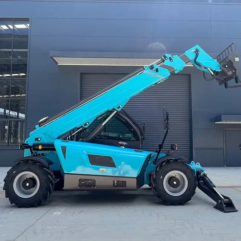 YG Telehandler Telescopic Loader Manufacturer 4 Ton 7 M Loader Rotating Hydraulic Diesel Compact Telehandler Forklift
