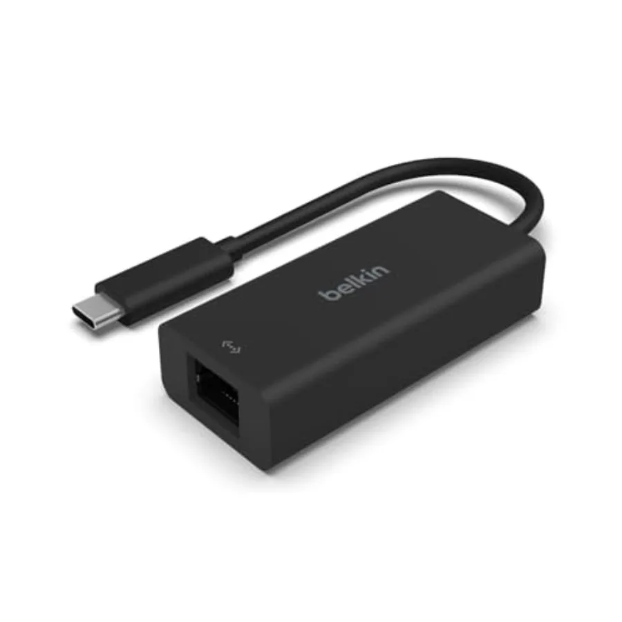 

USB-адаптер Type-C для Ethernet 2.5 Гбит/с, сертифицированный USB-IF, Thunderbolt 3 и 4 / USB-C для подключения к сети LAN, совместим с MacBook