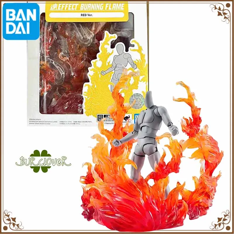 

Bandai оригинальная фигурка SHF EFFECT BURNING FLAME RED VER, игрушки для мальчиков/девочек/детей/Рождественский подарок