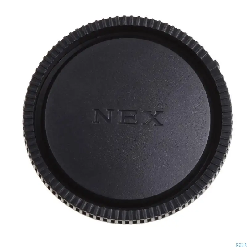 Lente trasera R91A 1 PC para NEX-3 NEX-5 Negro
