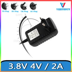 4V 2A Power Adapter DC 3.8V 2A DC Stabilized Power Cord Can Replace Dry Battery Universal