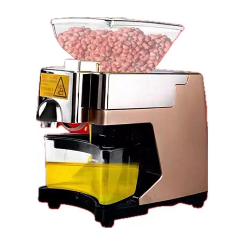 Oil Press Machine Commercial Home Automatic Tntelligent Multi-Functional Cold And Hot Peanut  Squeezer