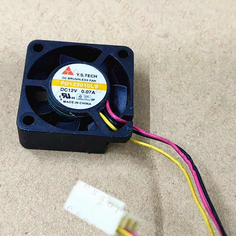 

F 1 PCS New FOR Y.S.TECH FD123010LS DC12V 0.07A 3-wire cooling fan#QW