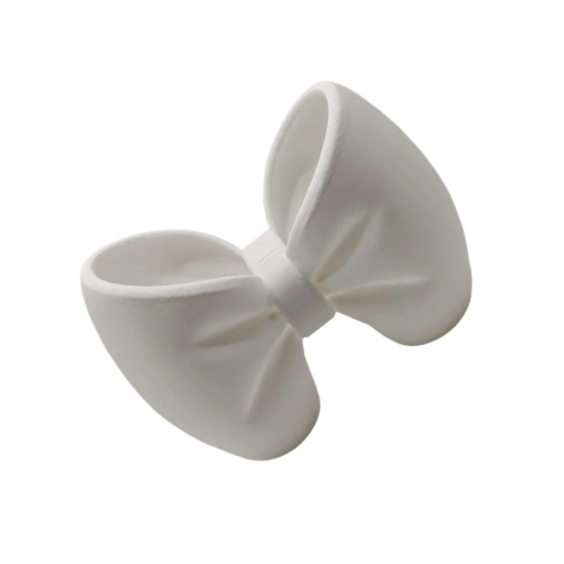  Elegant Butterfly Knot Design Toothbrush Stand With MultiPurpose Storage Function
