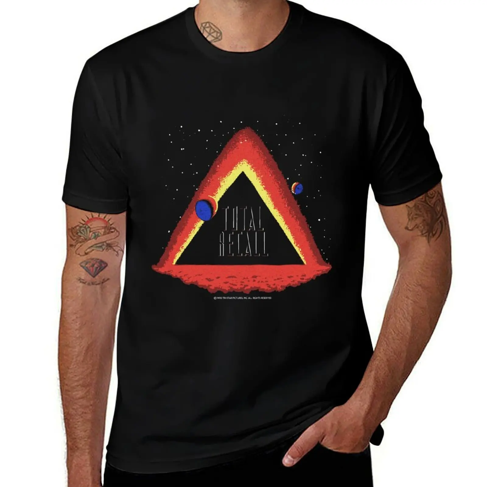 TOTAL RECALL 90S T-Shirt T-shirt décontracté à imprimé moderne