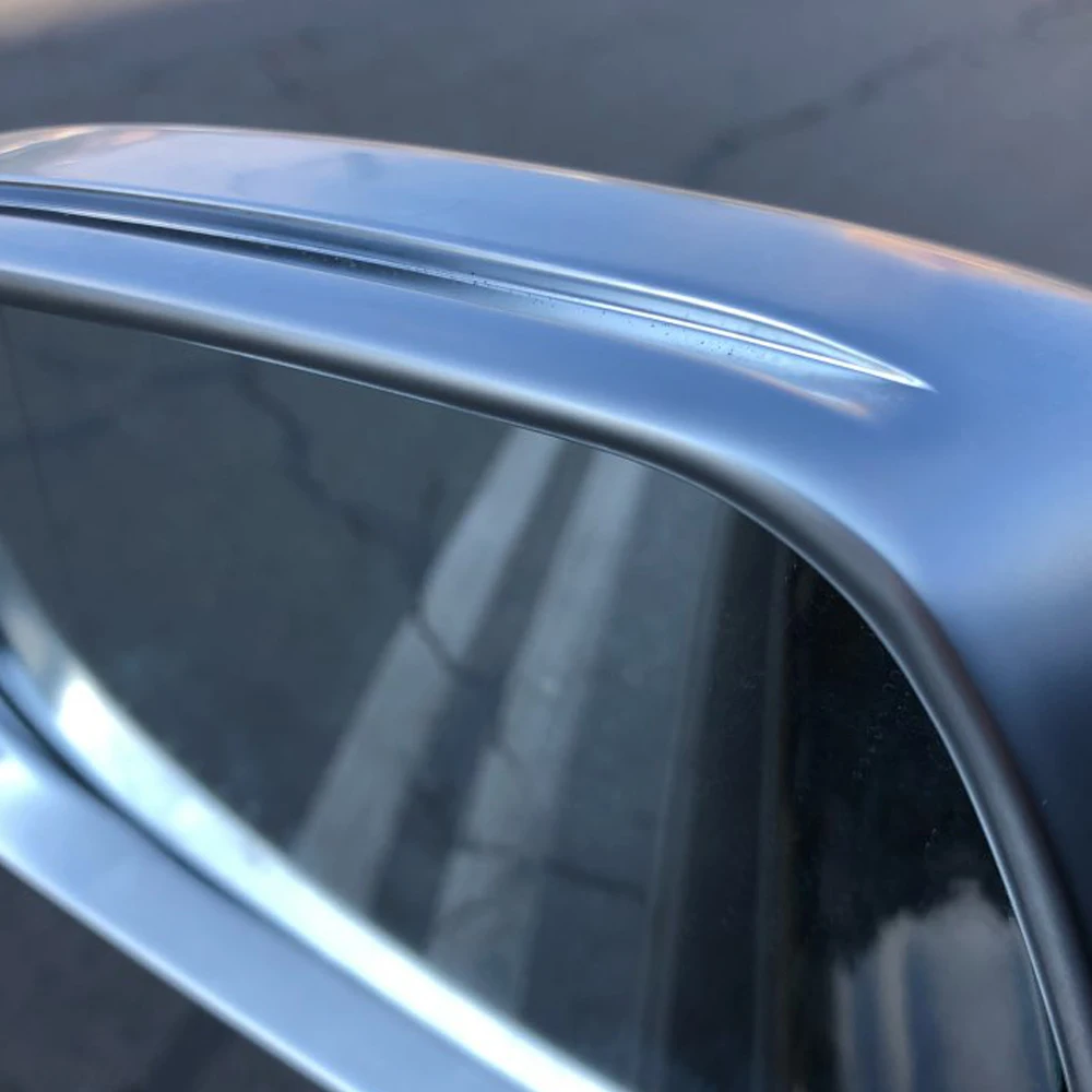 

1 Pair Car Rearview Mirror Shell Cover Protection Cap Matte Chrome for Audi A6 C7 S6 2012-2018 Wing Mirror Cover Car Accessories