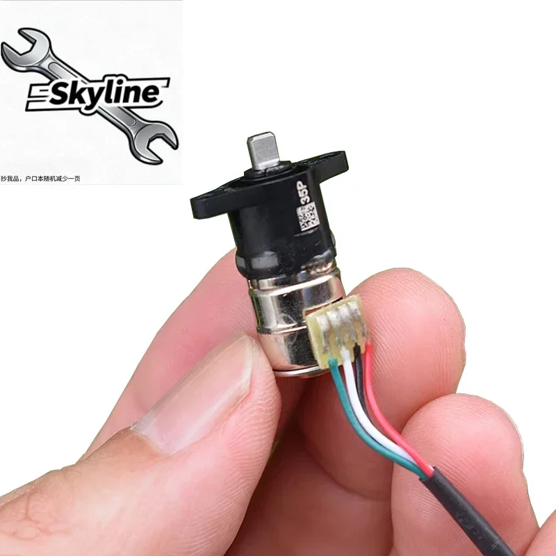 Mini Tiny 10mm Planetary Gear 2-Phase 4-Wire Stepper Motor for DIY Robot Micro Gear Reduction Stepping Motor Monitor