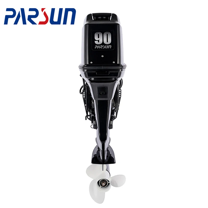 T90 Rugged Compact 2-Stroke Outboard Lightweight yet Tough for Easy Yacht Ignition