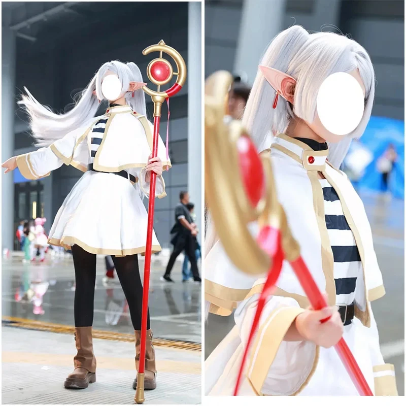 

Anime Exhibition Costume Acting Kamen Rider Frieren Beyond Journey's End Witch Costume Women Halloween