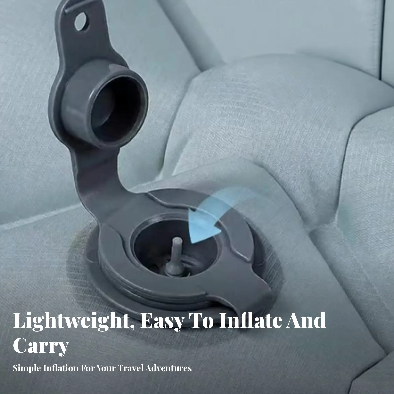 

Надувной матрас для кемпинга, портативная воздушная кровать, складной спальный коврик, легкий, для путешествий на автомобиле, несколько цветов