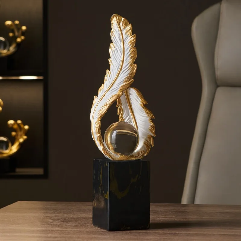 Ornament High-grade light luxury living room entrance office wine cabinet decoration