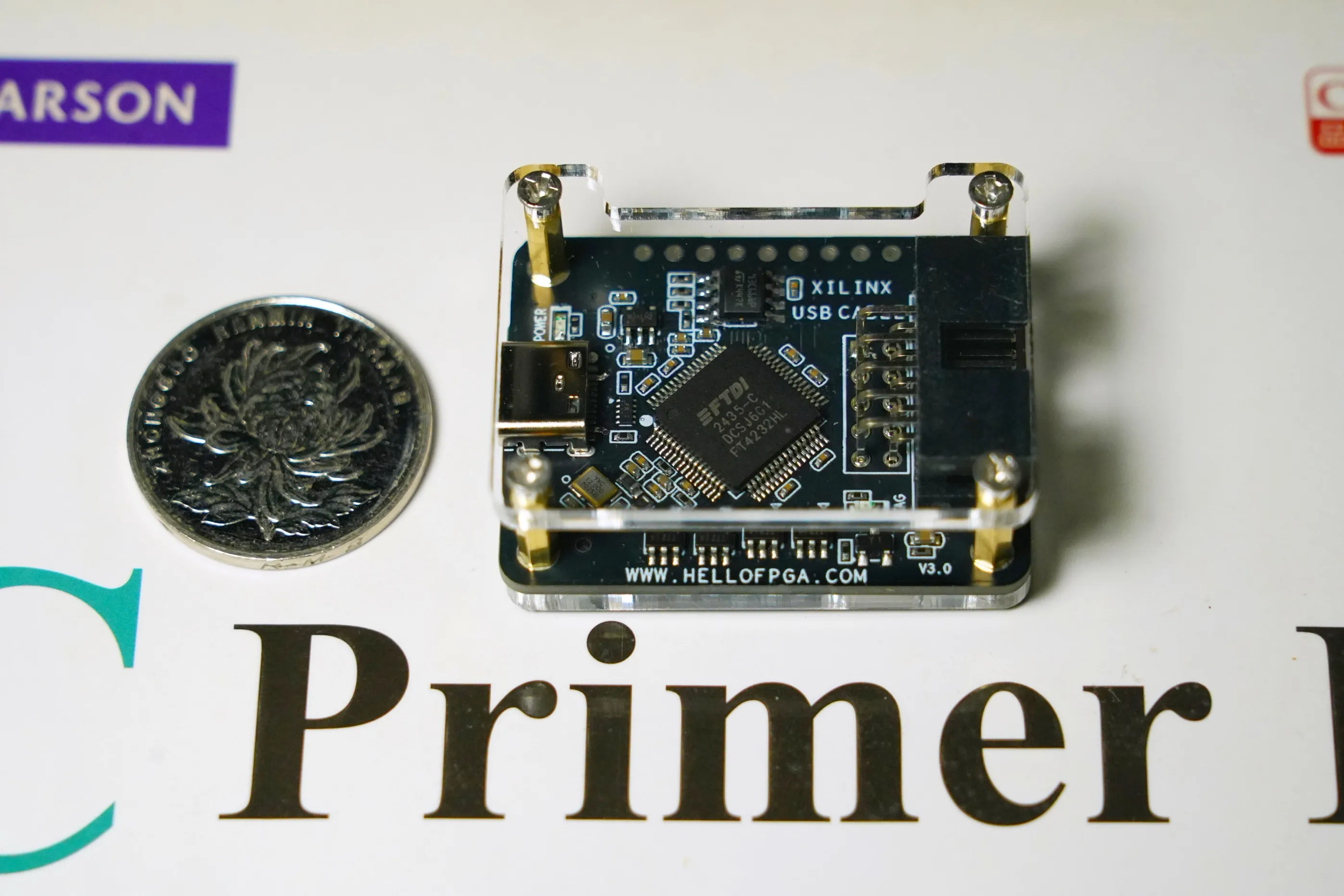 XILINX Downloader, Standard 10-pin JTAG, Original and genuine FT Chip Solution