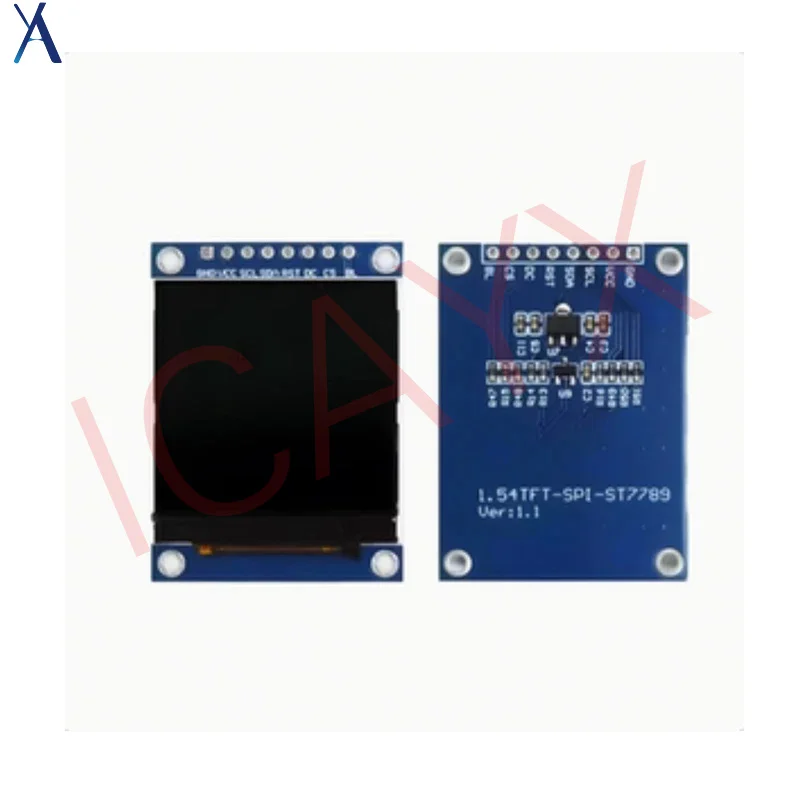 

1.54 Inch 1.54" Full Color TFT Display Module HD IPS LCD LED Screen 240x240 SPI Interface ST7789 For Arduino