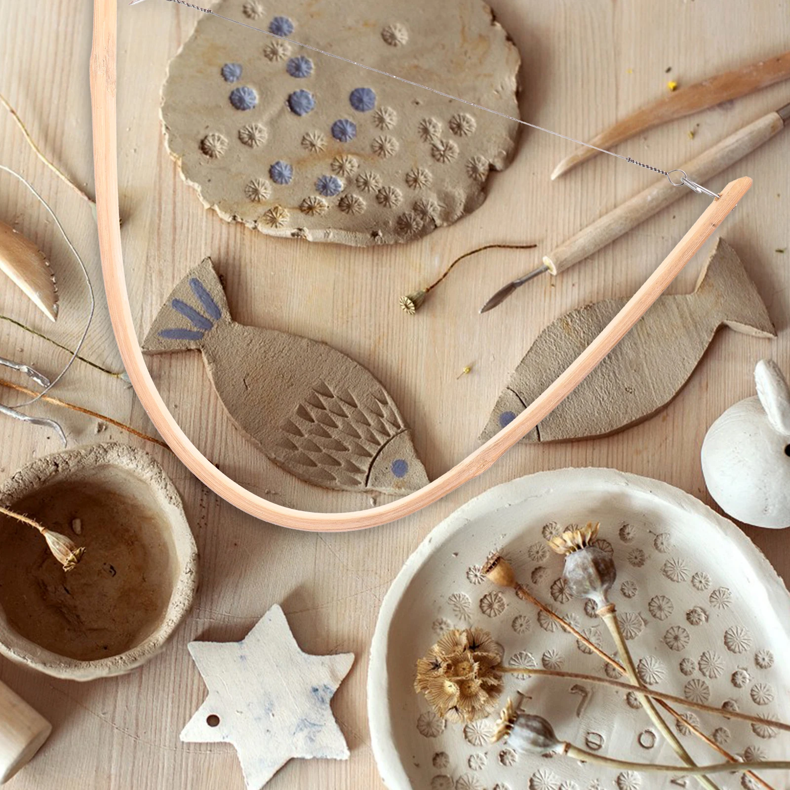 

Curve Woodworking Hand Saw Bow Design Smooth Cutting Low Vibration Rust Resistant Manual Coping Saw For Diy Professional Use