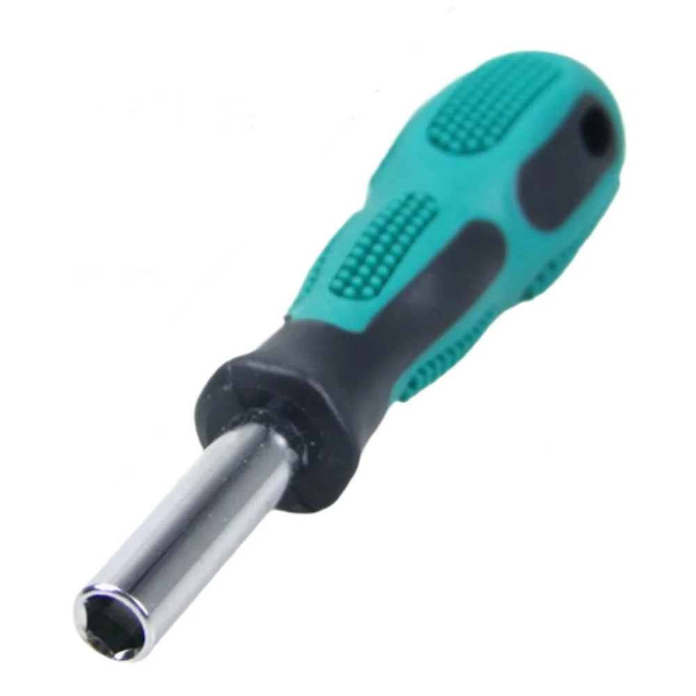 1pcs 1/4 Inch Hexagonal Screwdriver Bit Holder Handle Direct Insertion Screwdriver Handle With Non-Slip Extension For Screwdrive