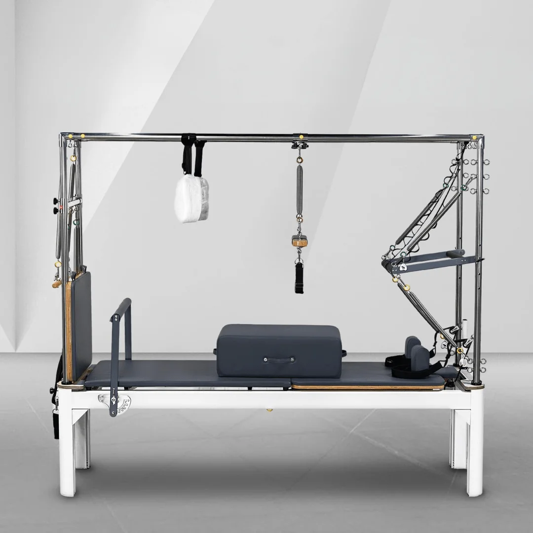 

Преобразователь оборудования для фитнеса, удлинительная плата, сидячий ящик, полная трапеция, алюминиевый реформатор для пилатеса