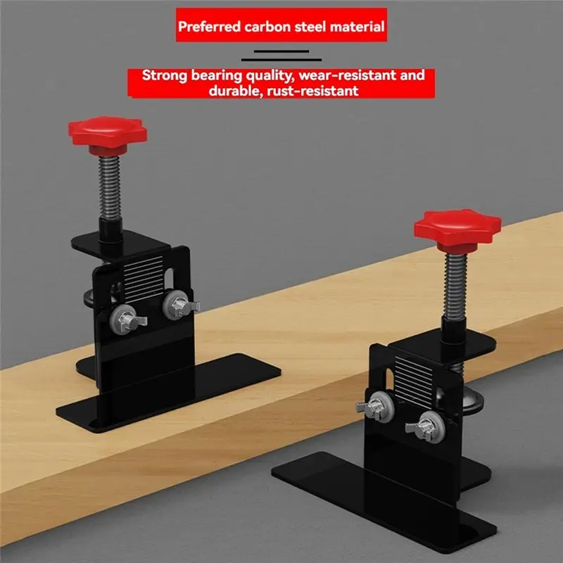 A64Z Cabinet Door Installation Positioner,Quick-Install Cabinet Door Installation Tool Mounting Jig Woodworking Tools