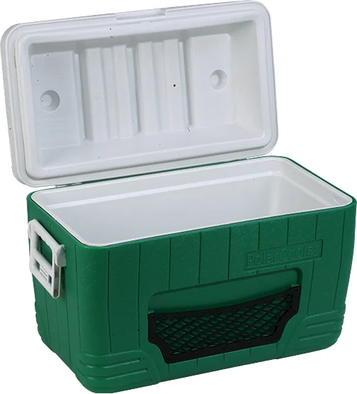 

46L Plastic Portable Camping Ice Cooler Box for Fishing