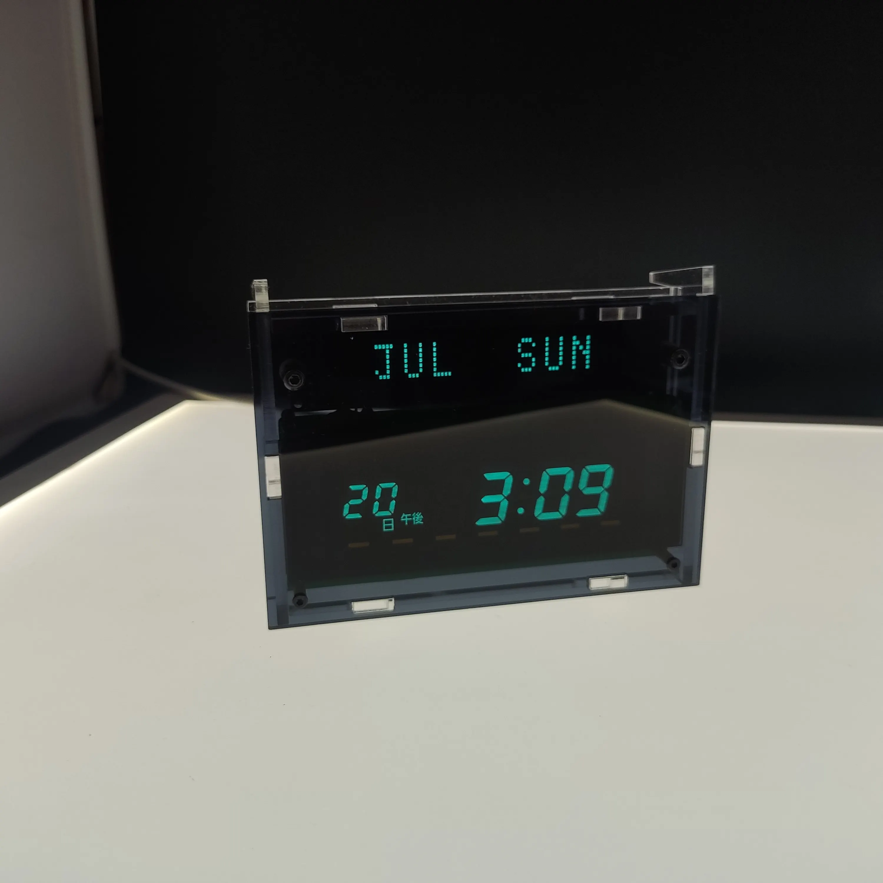 NVARCHER VFD Reloj global Colgante de escritorio Temporización WiFi