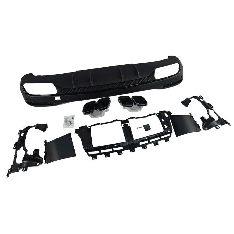 

Suitable for 2020-2025 GLE-Class W167 Modified to GLE63 Rear Lip Tail Diffuser Original Car Replacement