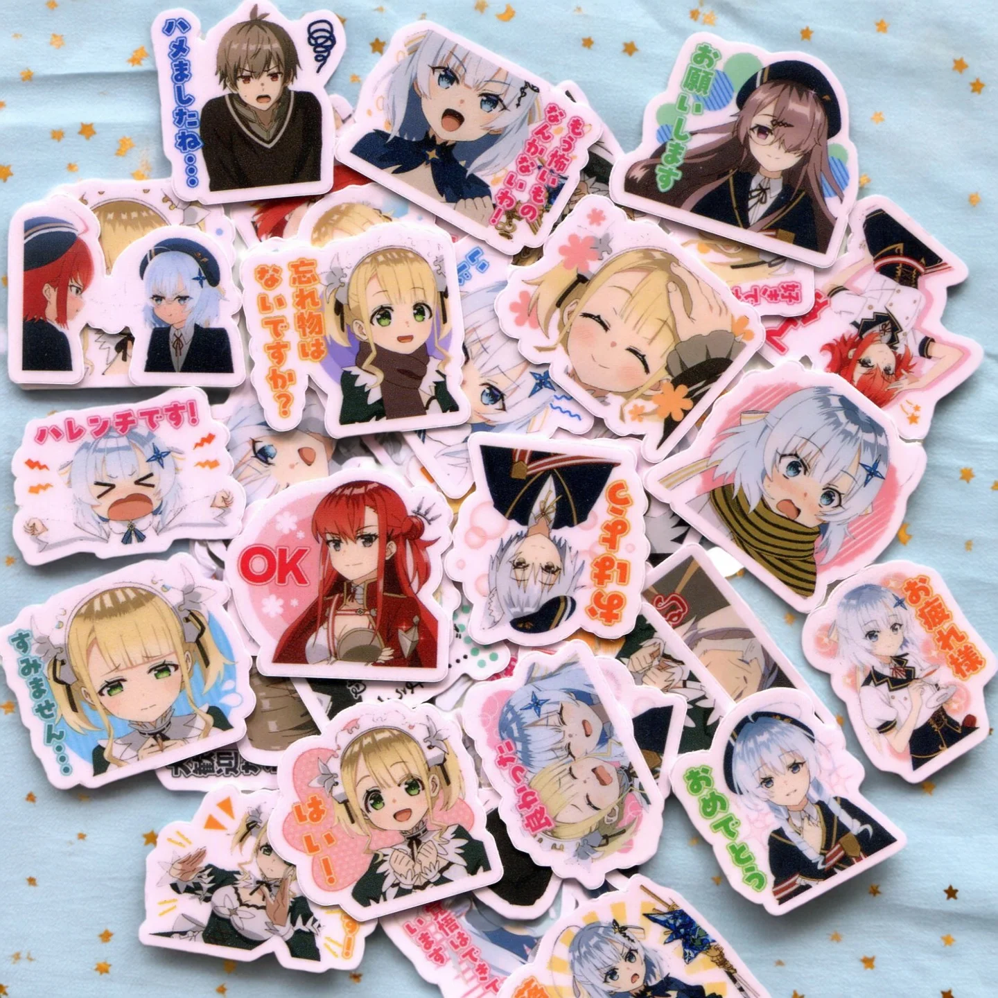 40pcs Koujo Denka no Kateikyoushi / Private Tutor to the Duke's Daughter diy sticker