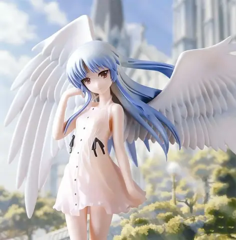 Angel Beats! Tachibana Kanade Anime Figure PVC Model Collectible Figurine Desktop Decoration Room Decor Display Ornament Gift