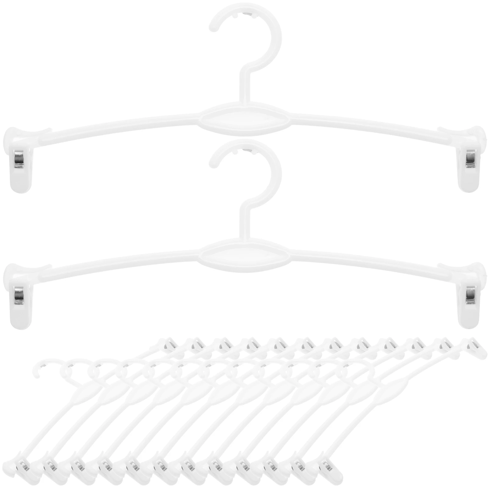 

15pcs Underwear Hanger Panties Drying Rack Clothes Clips Plastic Coat Hanger Portable Laundry Bra Scarf Baby Clothes