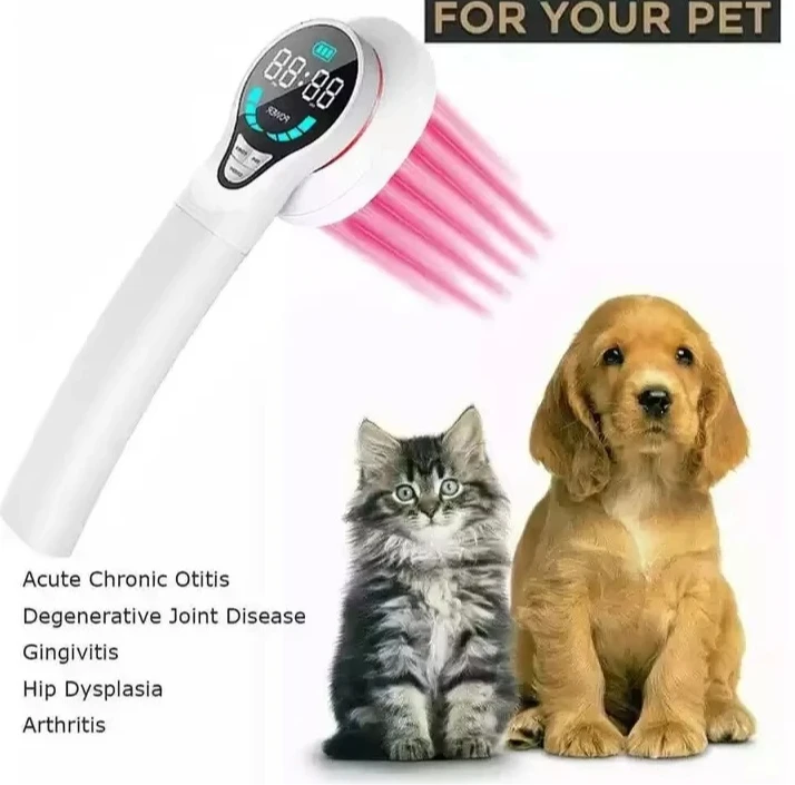 

Handheld Laser Therapy Device for Animal Pet Pain Relief Acupuncture 808nm Lllt Low Level Cold Laser Veterinary Equipment