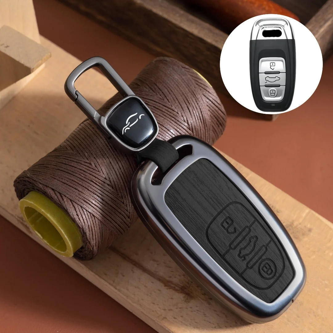 

Trendy Car Remote Smart Key Cover Case Shell for Audi A1 A3 A4 A5 A6 A7 A8 Quattro Q3 Q5 Q7 2009-2015 Accessories