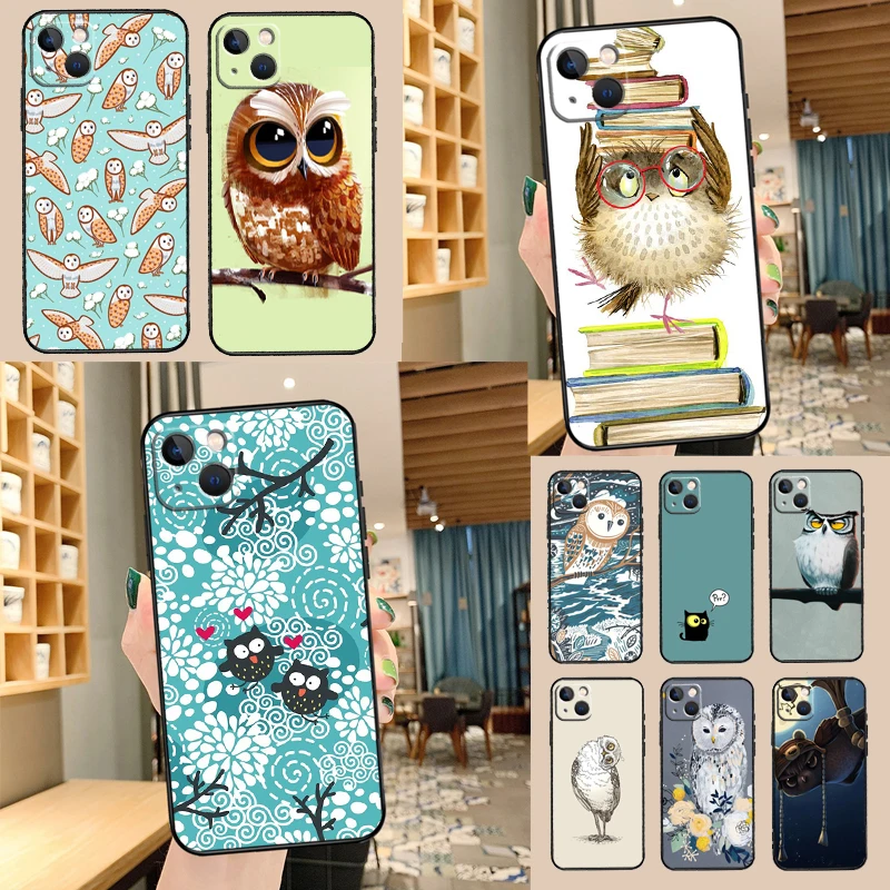 Cute Owl Cartoon Fo… - image