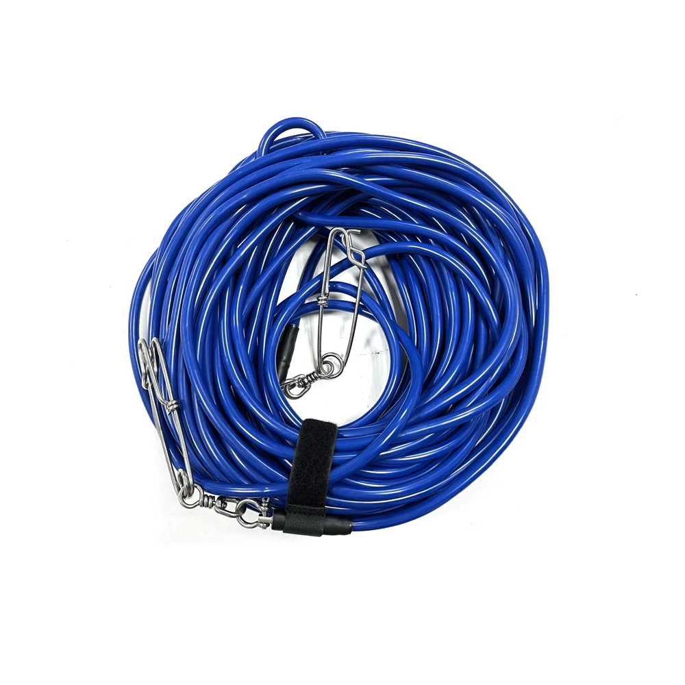 Speer fischen Float line blau 30 Meter Frei tauchen Sicherheits seil rot Float line Pesca Float Line PVC Rohr Dyneema 30 m Float lines – Detail 5