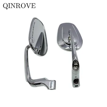 Motorcycle Rearview Mirror 8/10MM Retro Mirror Aluminum alloy Universal For CFMOTO 150NK 250 450NK 450CL Yamaha Tracer 900 MT-01