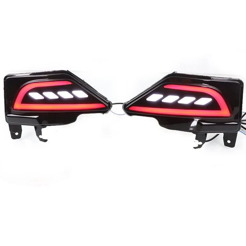 Spedking  RAV4 16-18 rear bumper lights with turn singal daytime running light