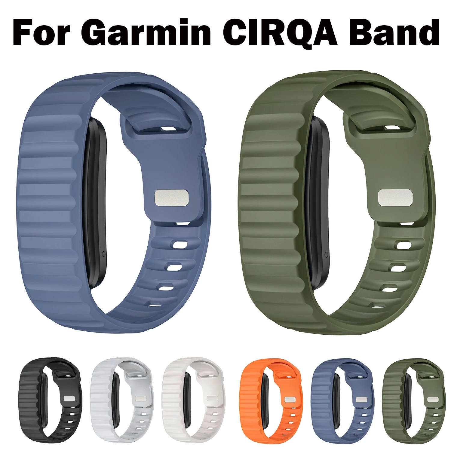 For Garmin CIRQA  Smart Band Specialized Wristband Silicone Watch Strap Integrated Sports Buckle Strap Garmin CIRQA  Accessory