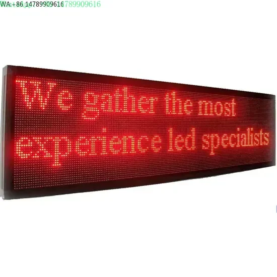 Custom Weatherproof Outdoor LED DisplayHot Selling Small Car Stall Window Sign Programmable Wall Display For Retail Stores Shopp