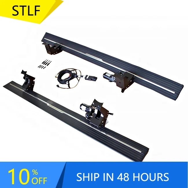 

STLFElectric Pedal Automatic Expansion and Contraction AluminumSUVCar Pedal for Chery Tiggos 8 Powered Steps Electric Side Steps