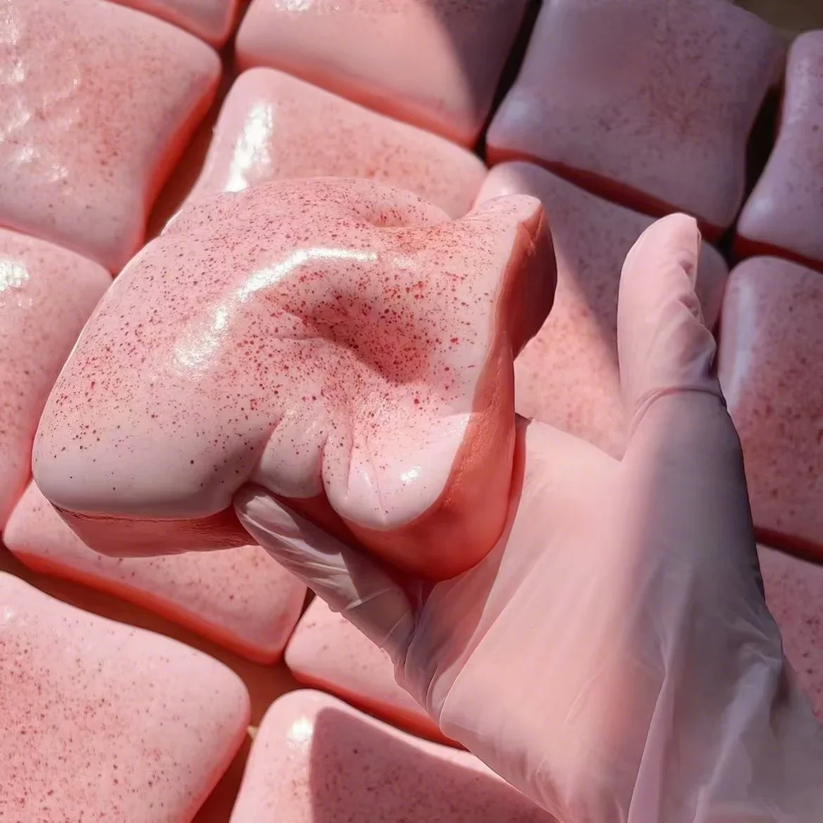 

Мягкая игрушка-антистресс в виде тоста, медленно восстанавливающая форму, сенсорная игрушка-фиджет для снятия тревоги и СДВГ, для детей