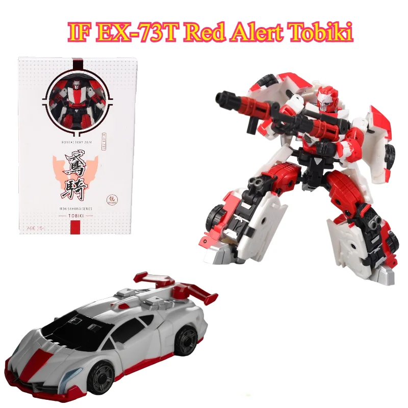 

In Stock Iron Factory The Regular Version of The IF EX-73T Red Alert Tobiki Action Figures Robot Collection Gifts