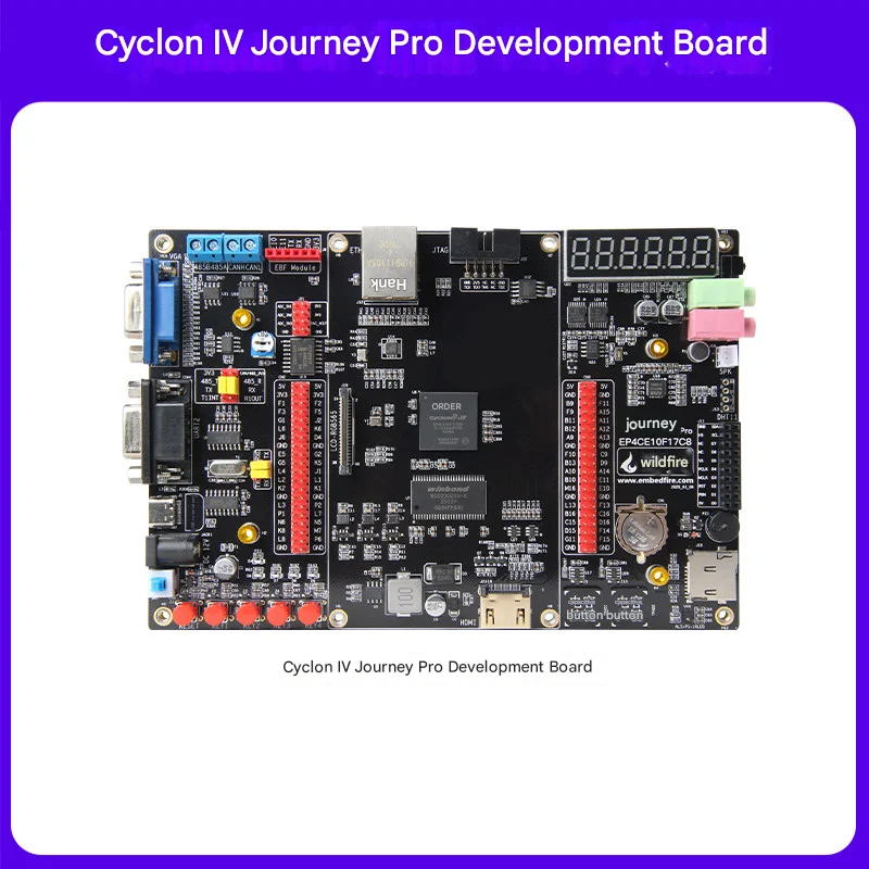 FPGA Development Board ALTERA Wildfire Journey Pro Cyclone IV EP4C 10F17C8N Image Processing