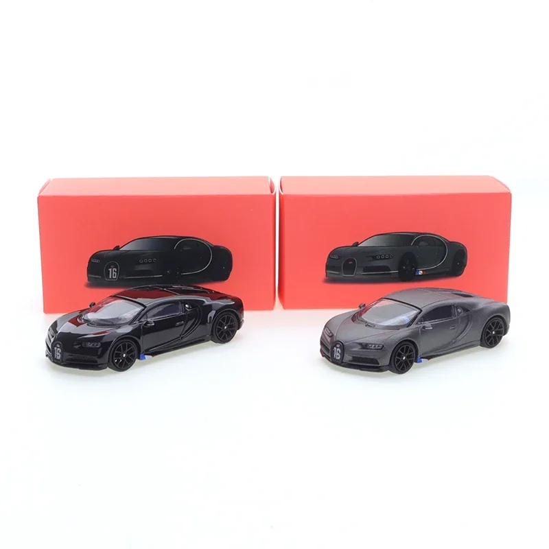 

JKM 1/64 Bugatti автомобильный Chiron блестящий черный матовый серый автомобиль из сплава литая под давлением модель автомобиля коллекция игрушек подарок