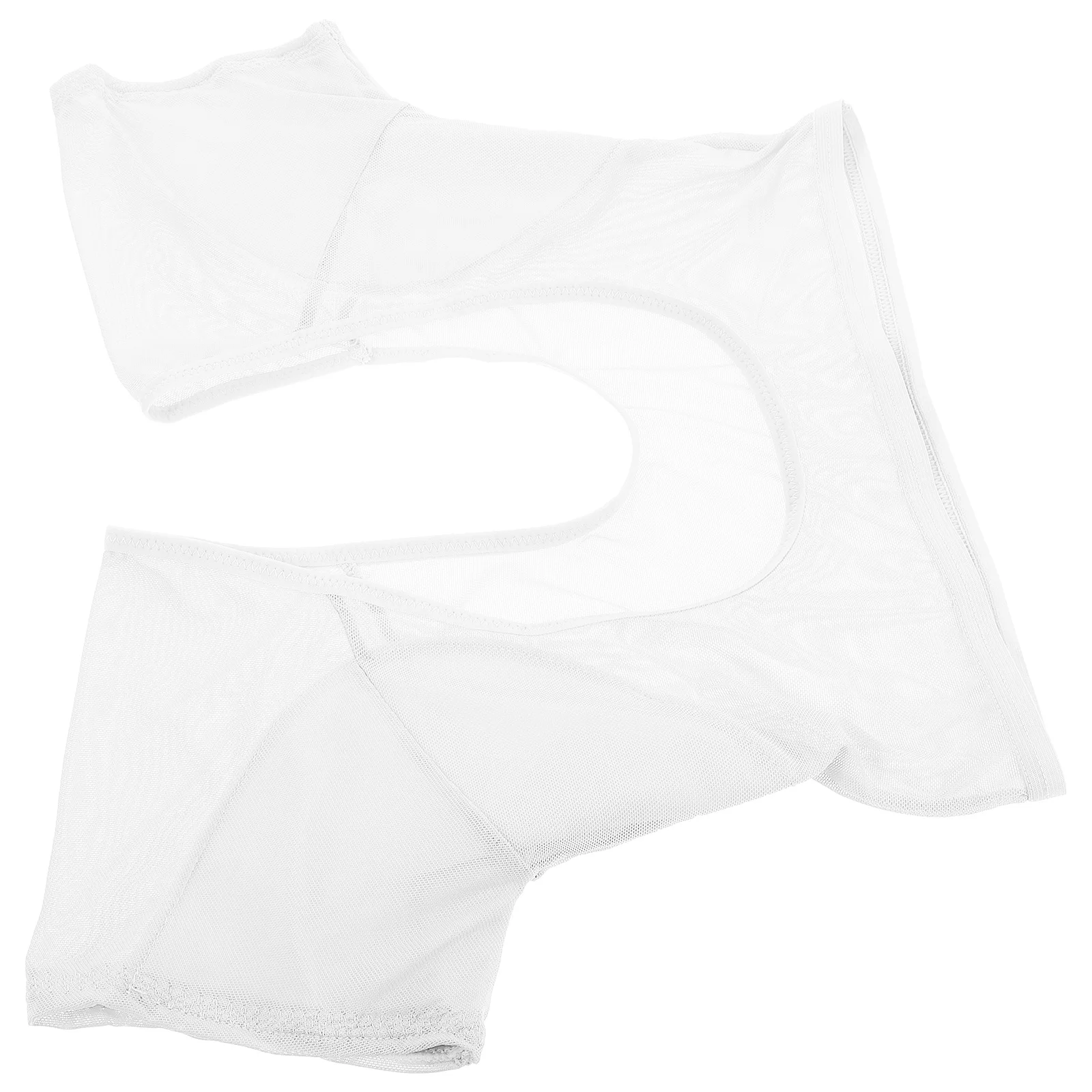

Sweat Pad Vest Women Girls Quick Absorb Armpit Pads Undershirt Short Nylon Underarm Protector Breathable Summer Reusable