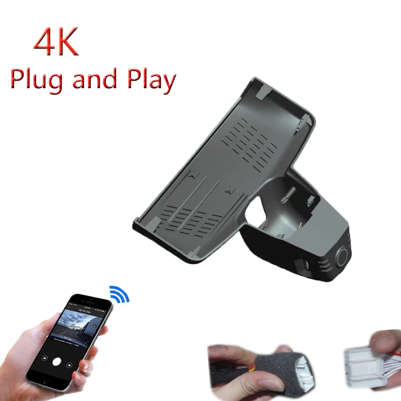 

4K Plug And Play For BMW MINI COOPER 2025 Car Wifi DVR Video Recorder FHD 2160P Dash Camera Parking DVR