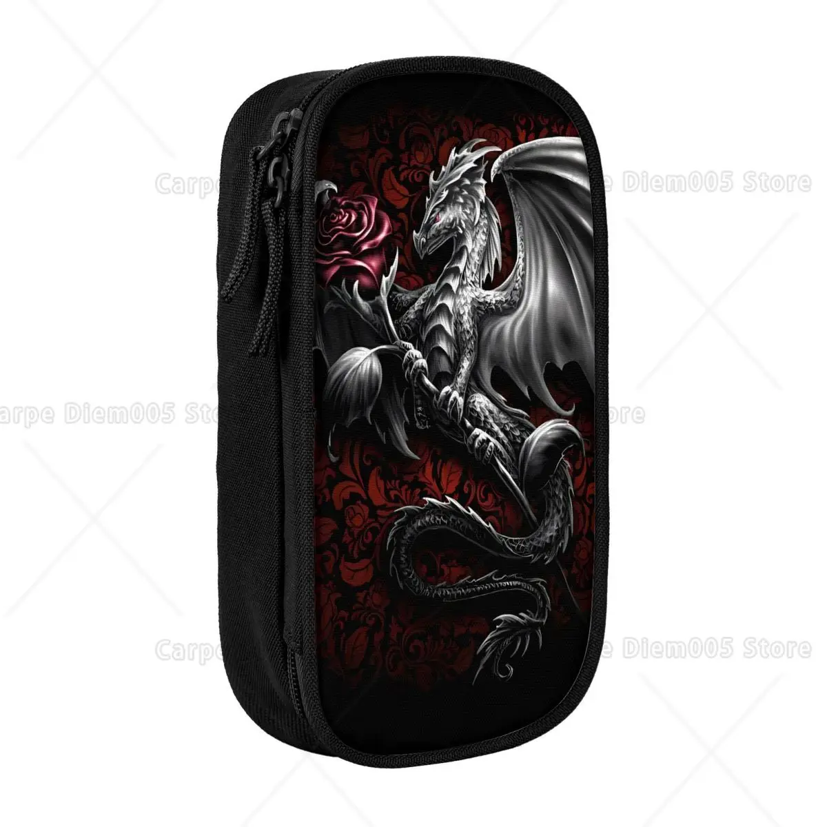 

Пенал Dragon Rose, косметичка для макияжа, чехол для детей, сумки для монет, чехол для ручек, школьные принадлежности для начальной школы