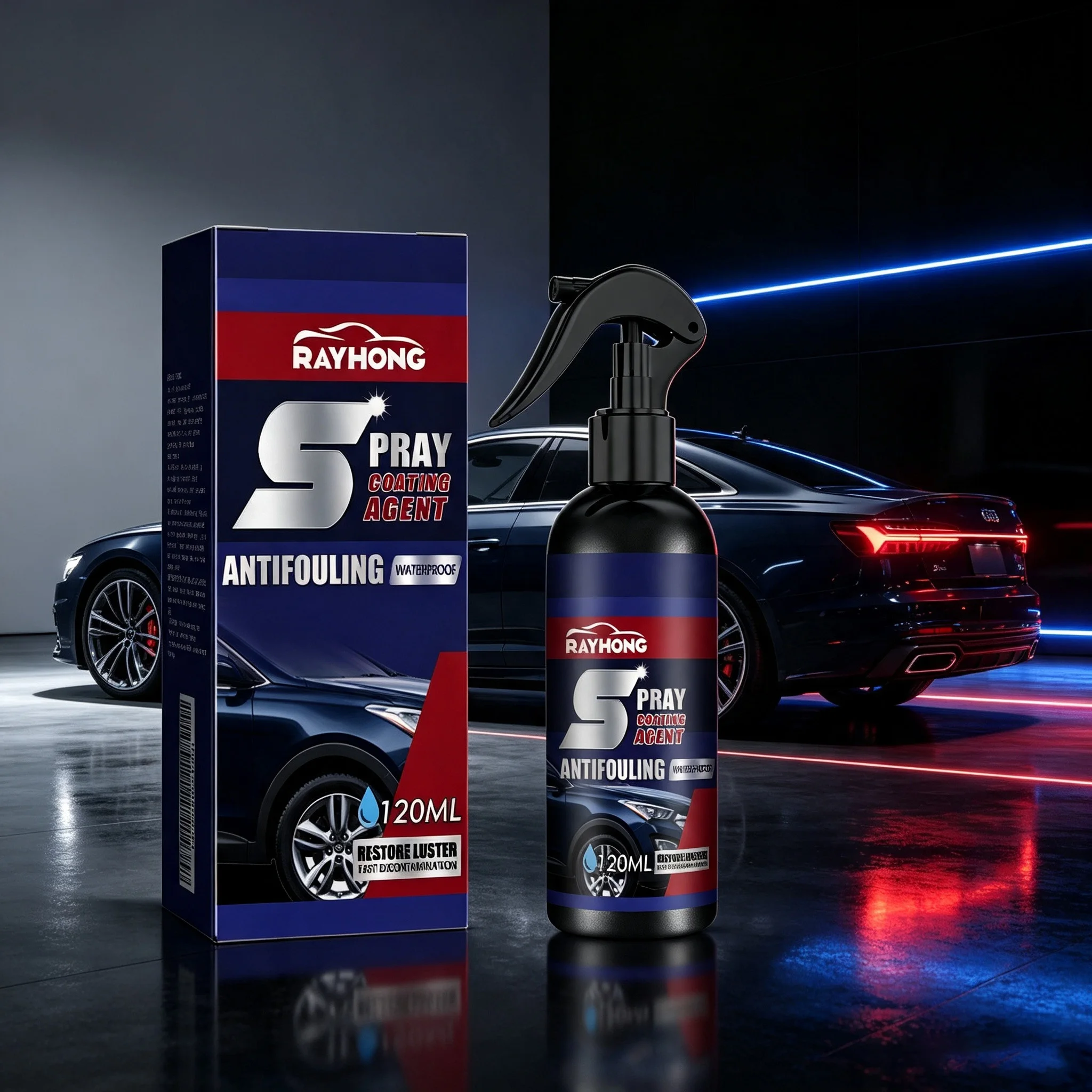 Car Nano Coating Spray Waterproof Anti-Fouling Restore Luster Quick-Dry Hydrophobic Protect Body Paint Renewal Agent Accessories