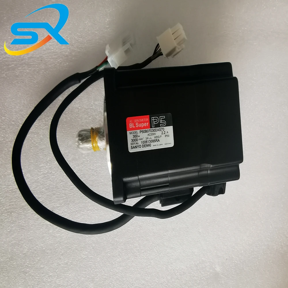 Il servomotore CA SANYO DENKI da 300 W P50B07030DXS70 funziona bene per l'automazione industriale