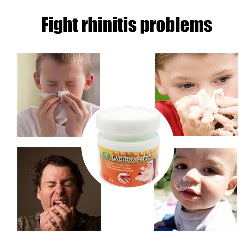 Natural Ingredients Nose Ointment Is An Effective To Relieve Headaches Rhinitis And Sinusitis Nose Cream For Health Care